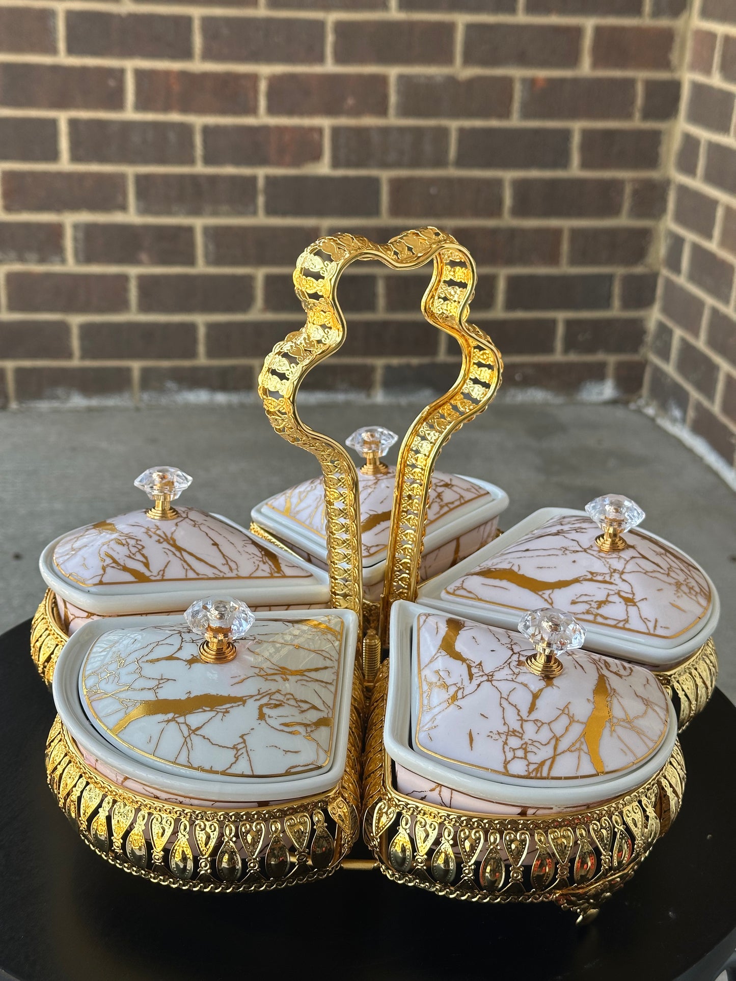 Dry Fruit Pots - ceramic