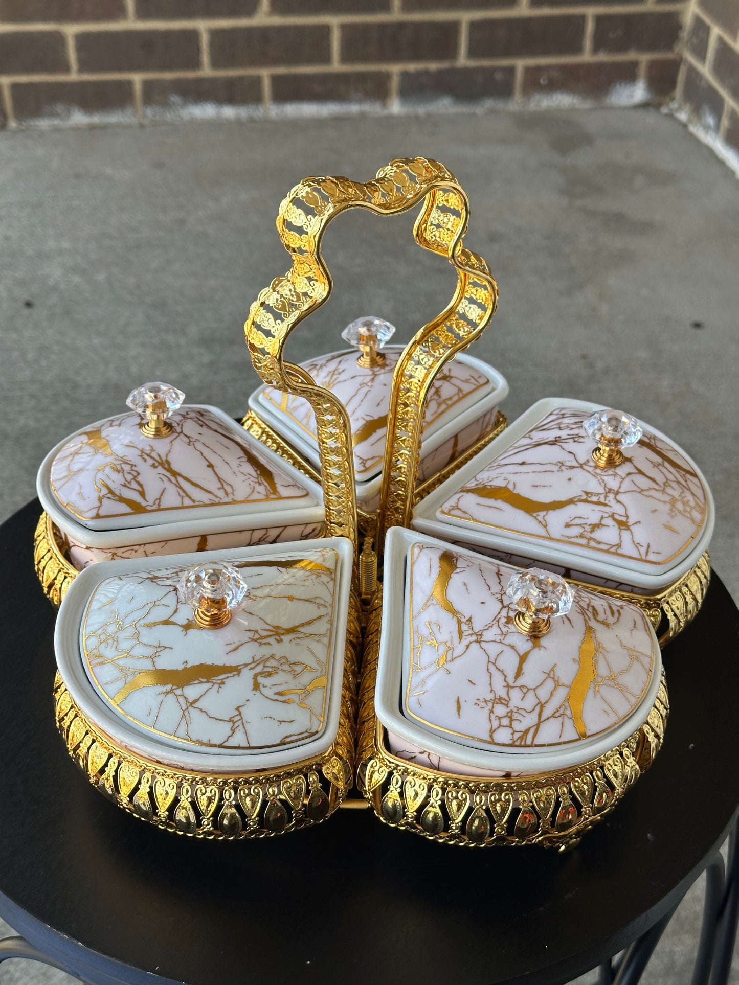 Dry Fruit Pots - ceramic