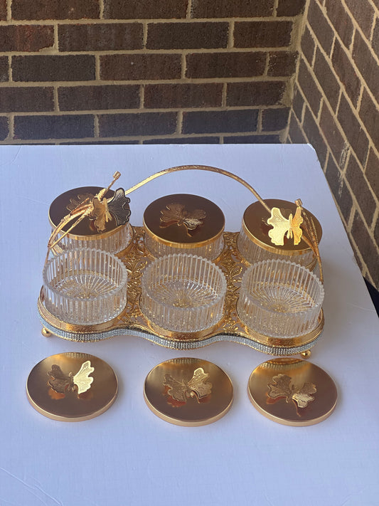 Dry Fruit pot - 6 bowls